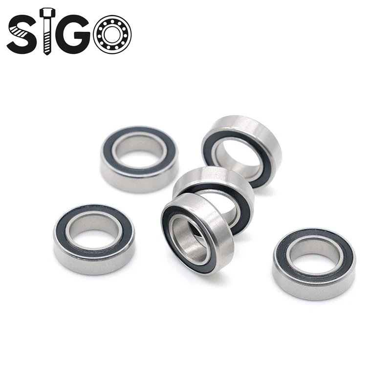 10PCS 607RS 7x19x6 Mm Bearing ABEC-7 10PCS Miniature Ball Bearings 608RS 623RS 6704RS 683RS 695RS 63800RS