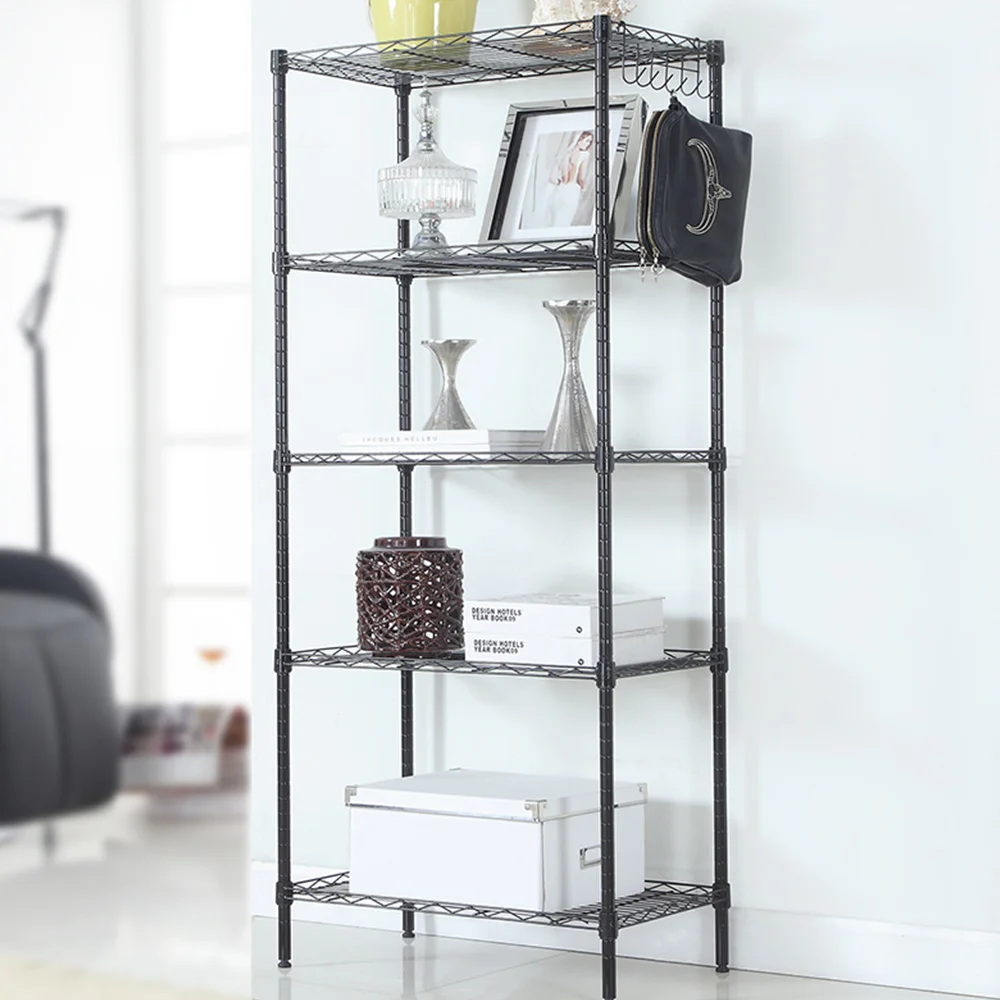 

Kitchen Storage Rack,Changeable Assembly Floor Standing Carbon Steel Storage Rack,Free Standing Microwave Stand Oven Shelf