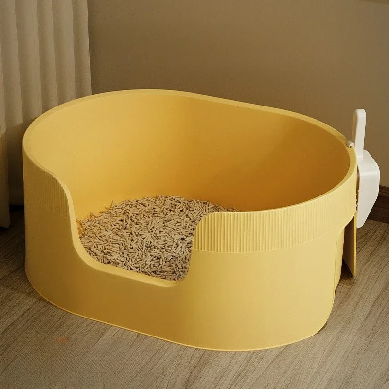 

cat litter box, splash-proof, cat toilet, fully semi-enclosed, kitten, sand-proof.