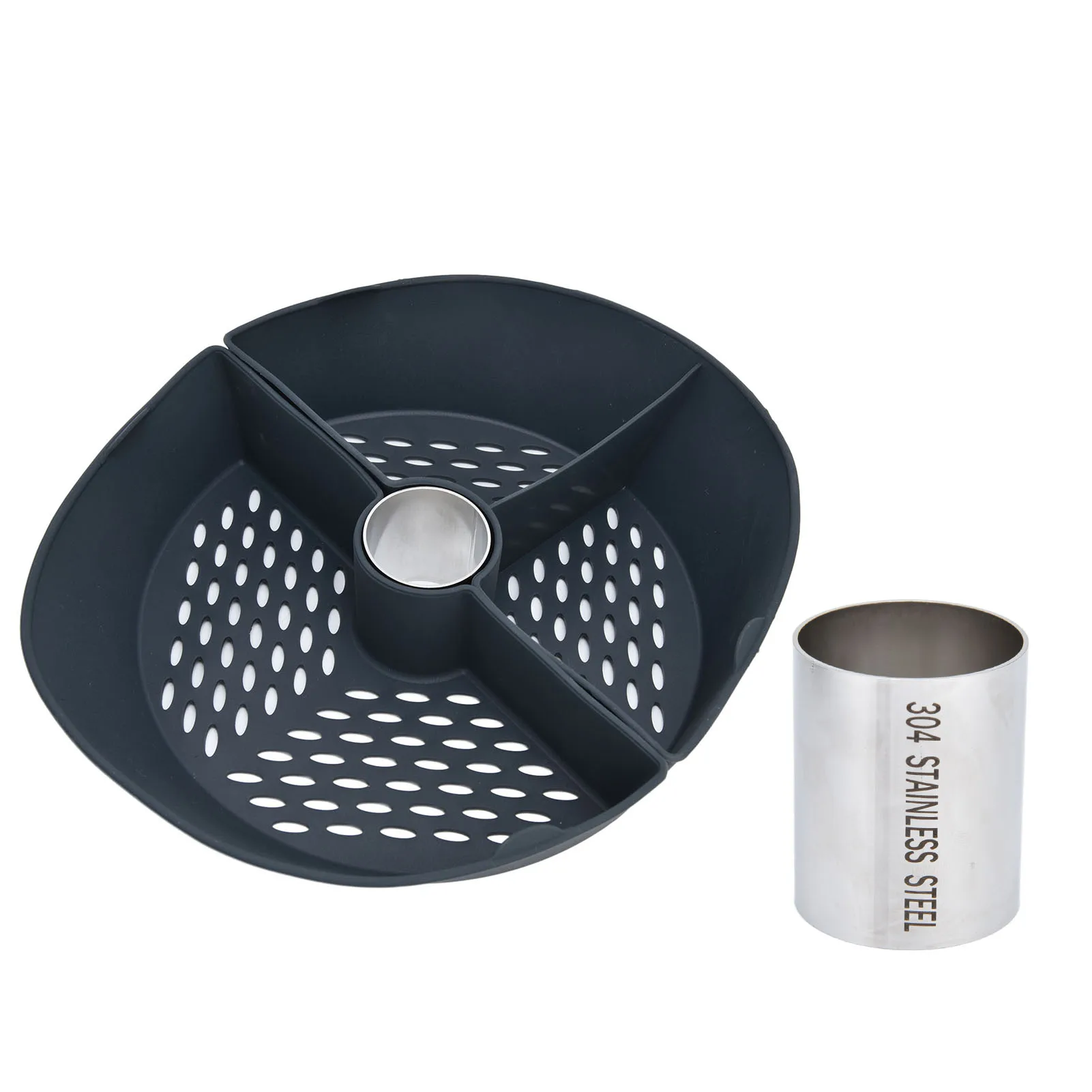 Kookkamerverdeler Anti-aanbak siliconen 304 roestvrij staal voor Vorwerk TM5 TM6 TM31 Voedselverwerker accessoire