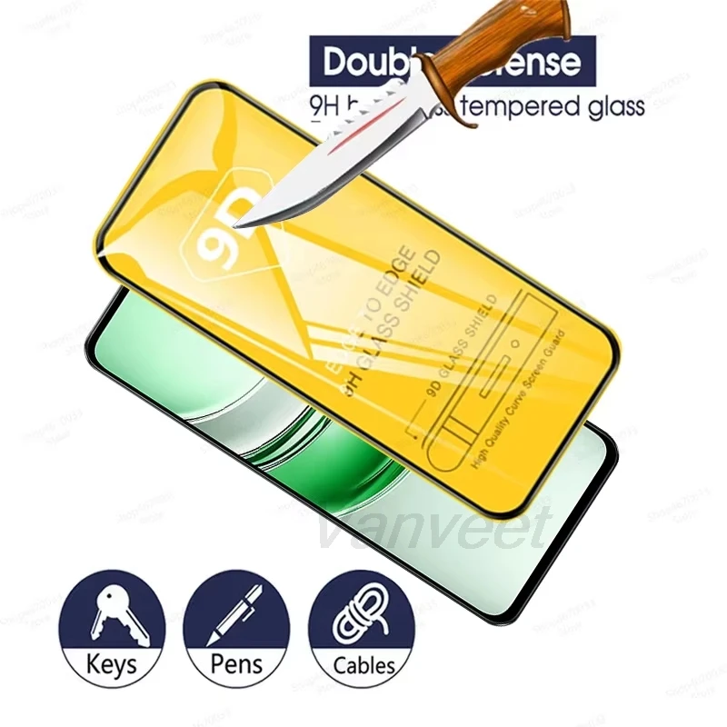 1-4PCS 9D Hd Full C…