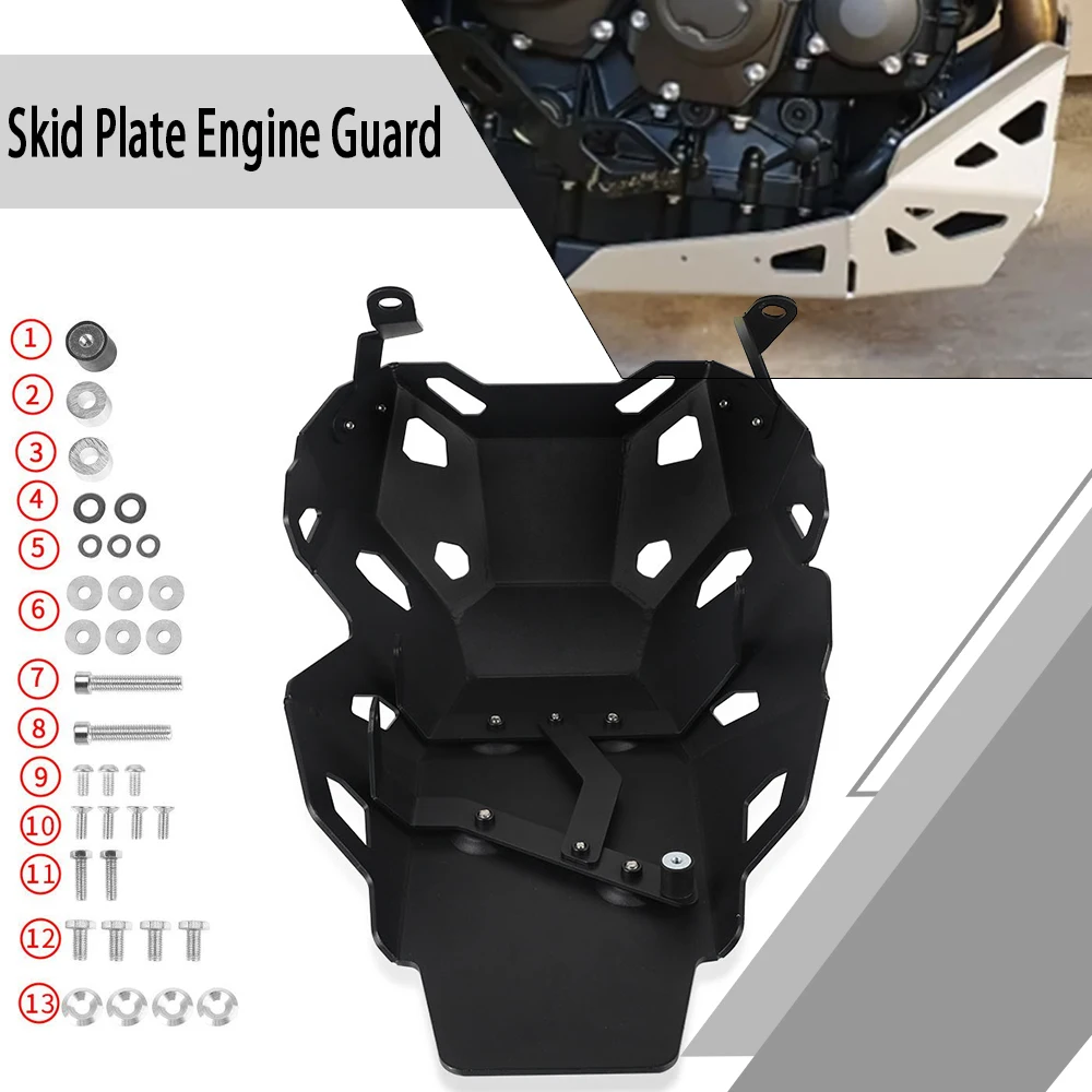 

Engine Base Splash Chassis Guard FOR Tiger900 Tiger 900 Rally Pro GT Lower Bottom Skid Plate Web Belly Pan Protection Cover