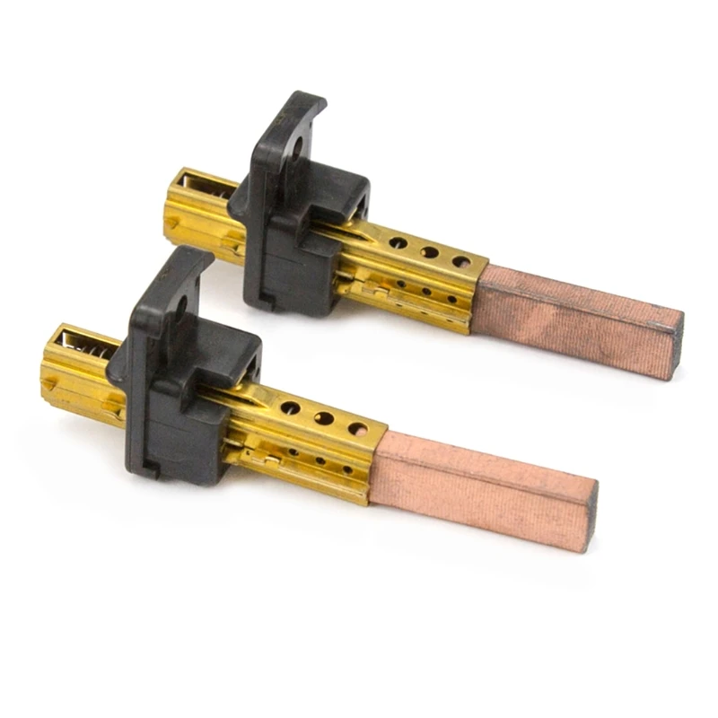 2 Pcs Durable Motor Carbon Brushes For Vacuum Cleaner Accessories 6.5x10x33 mm Dropship