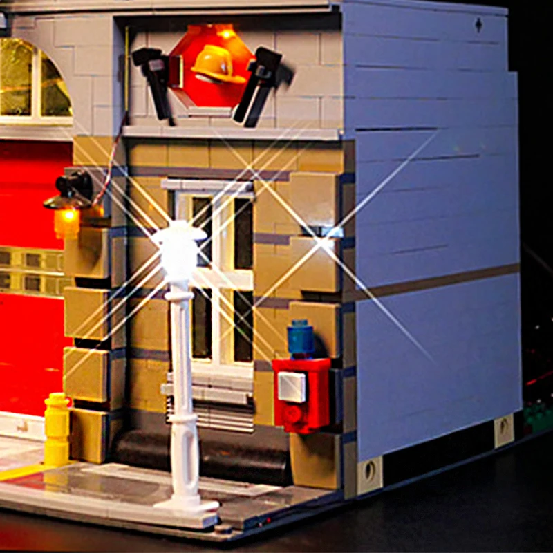 

Универсальный комплект освещения для Lego 10197 (только светодиодная подсветка, без модели из блоков) — гибкое и яркое решение для освещения.