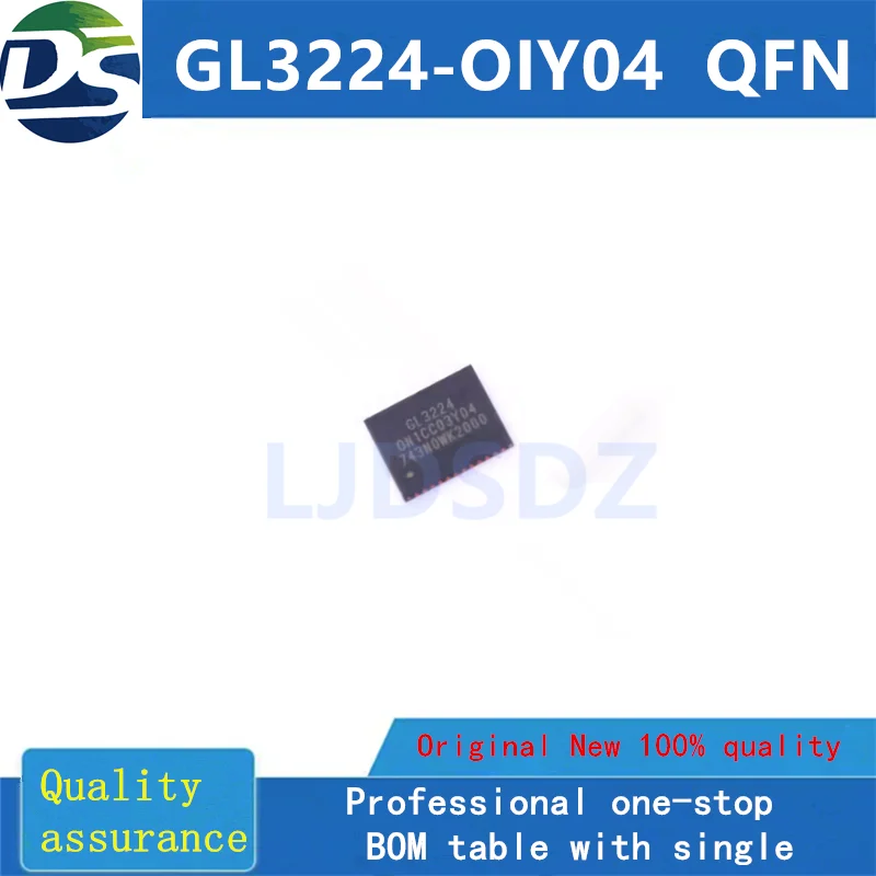 5 PÇS/LOTE   GL3224-OIY04  QFN   NEW  IN  STOCK
