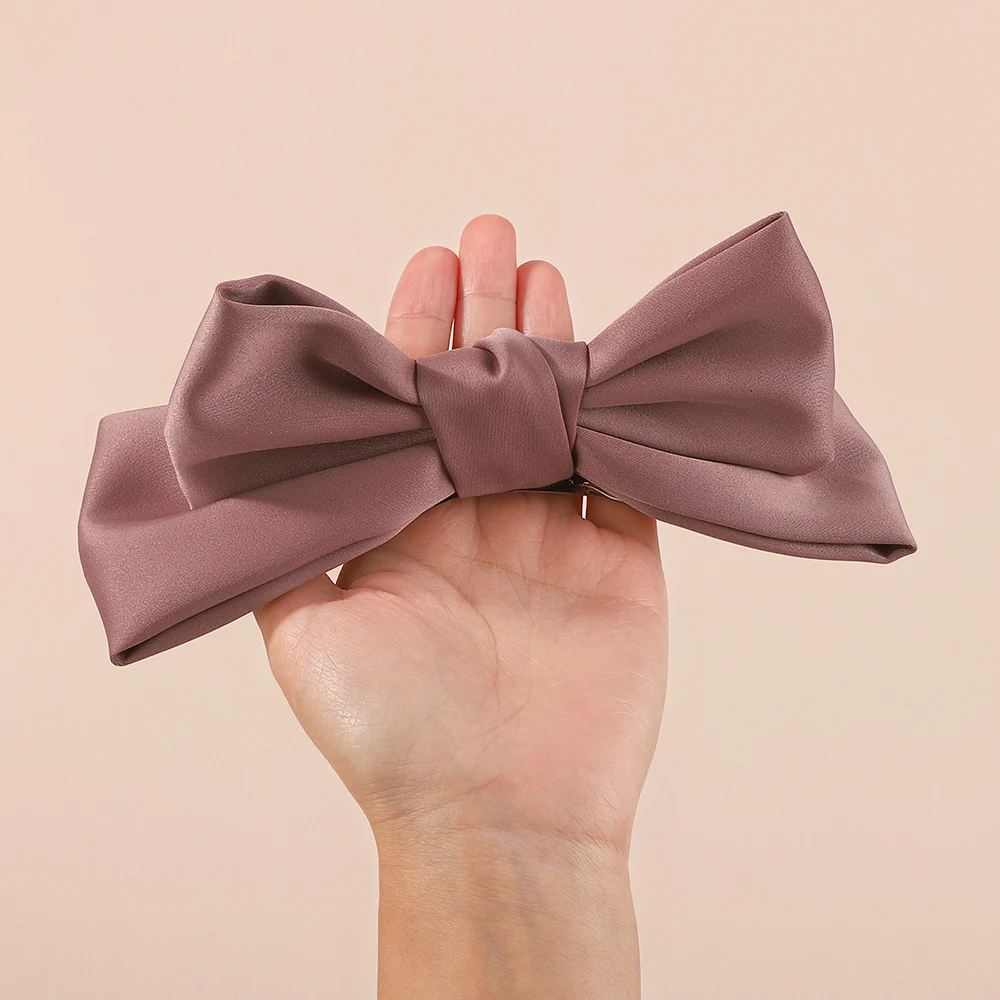 1Pcs Sweet Princess 3D Bow Hairpin for Women Girls Cute Ribbon Hair Clips Barrettes Sauna Wear Hair Accessories Gifts Grace