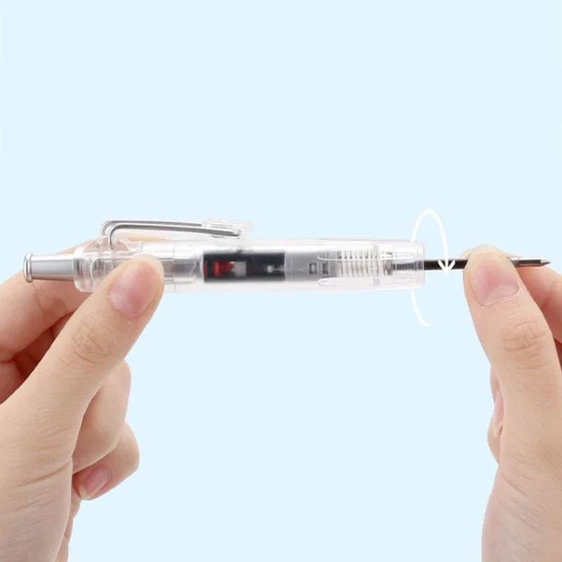 1pcs TOMBOW Push Ballpoint Pen Short BC-AP Outdoor Sports Engineering Air Pressure Pen Oily Black 0.7mm for Students Stationery
