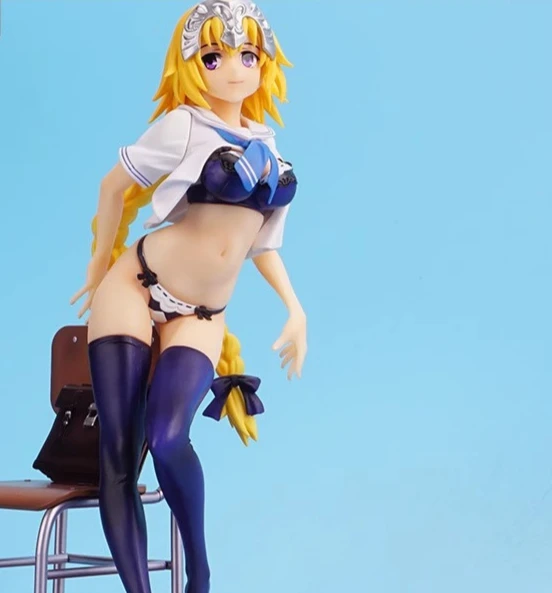 

Fate/Grand Order Jeanne d'Arc Black School Uniform Sailor Suit Ver. 1/6 Scale (250mm) 18+ Anime Sexy Bishoujo PVC & ABS Figure
