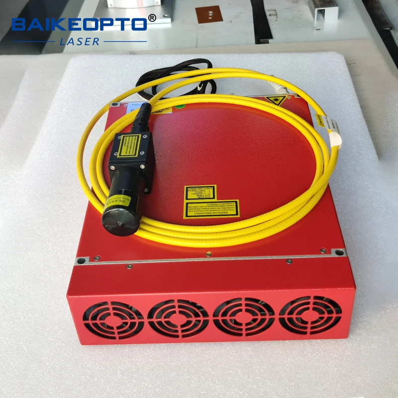 JPT Original YDFLP-100-M7-M-R 100W MOPA Fiber Laser Source 1064nm 1.5mJ Pulse Energy 1-4000kHz for Metal Deep Engraving/Black Ma