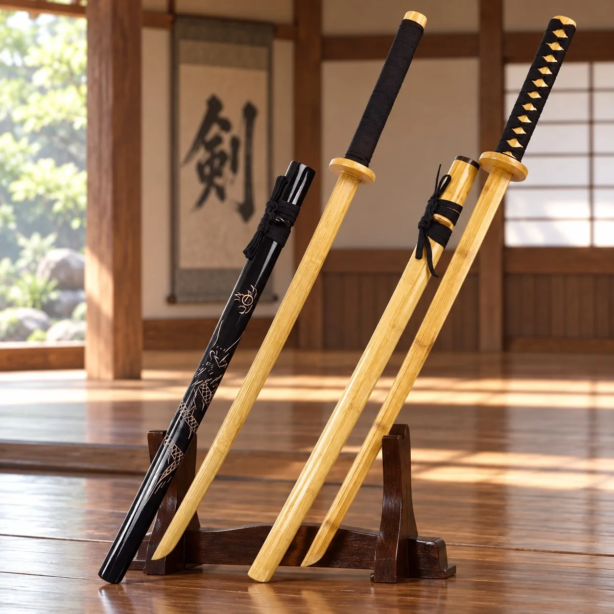 40inch Japanese Practice Katana Kendo Sword Laido Cosplay Porp Ninja Knife Real Size Japanese Katana Original Samurai Sabre Gift