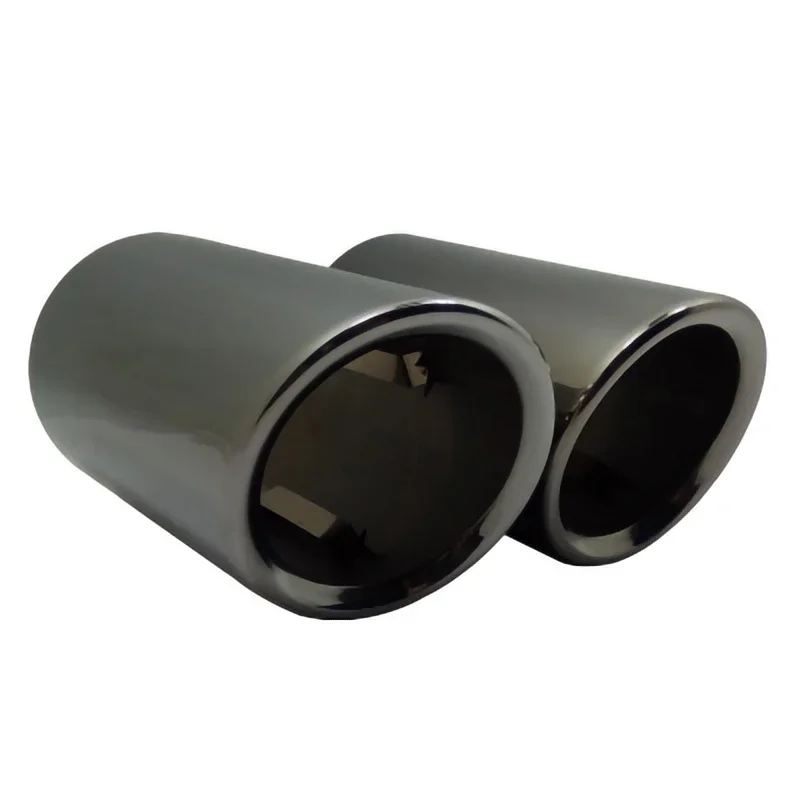 1Pc Exhaust Tail Silencer Suitable For Audi A1/A3/A4l/Q5 Stainless Steel Exhaust Pipe Rear Muffler Auto Tail Parts For Audi