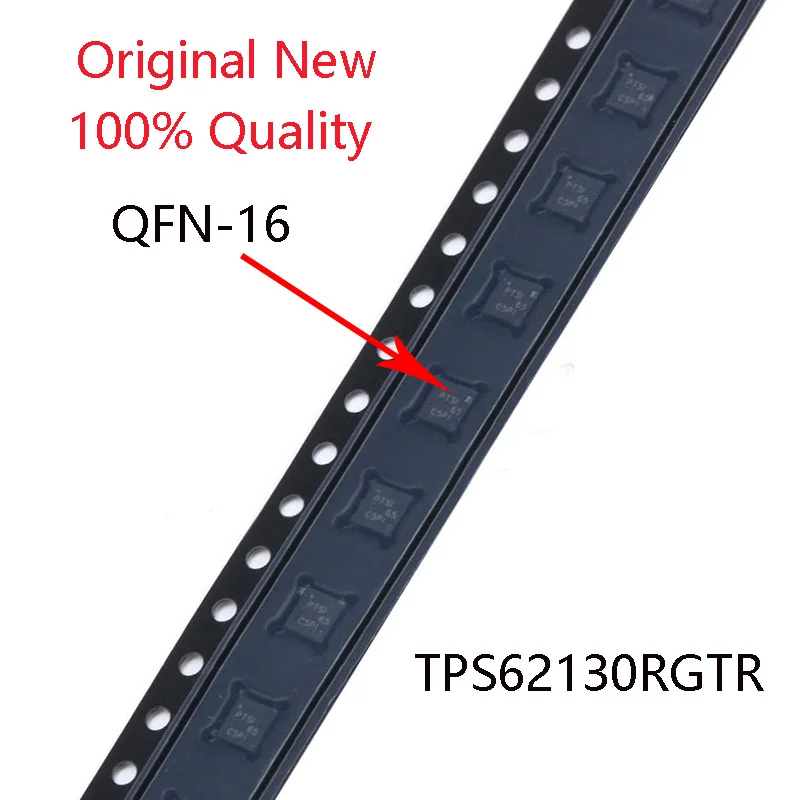 

10PCS 2022+ 100%New Original TPS62130RGTR marking:PTSI QFN-16 Buck DC-DC power supply chip