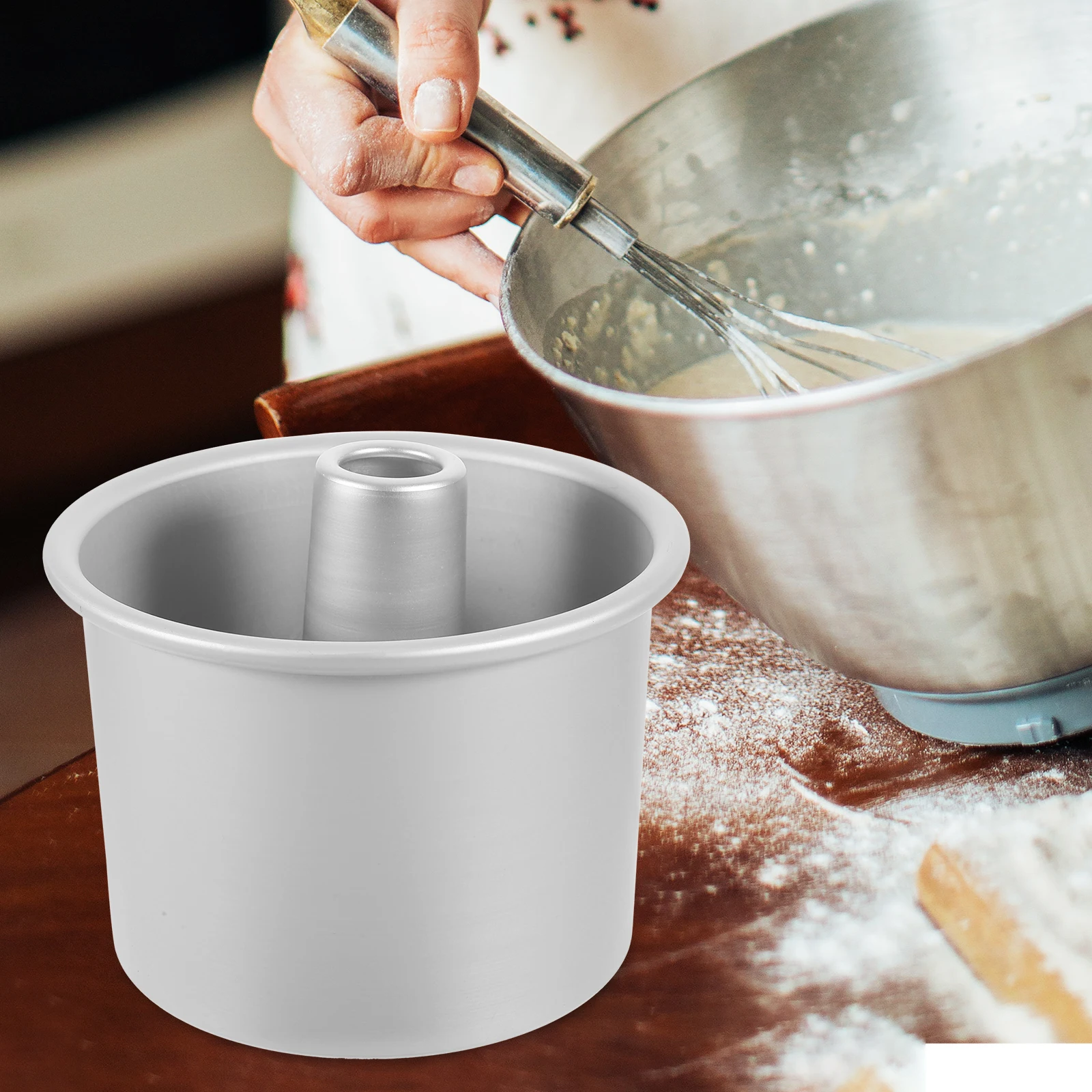 

Round Hollow 5 Inch High Chimney Cake Shape Aluminum Alloy Baking Chimney Cake Pan Kitchen Baking Pan Kitchen DIY