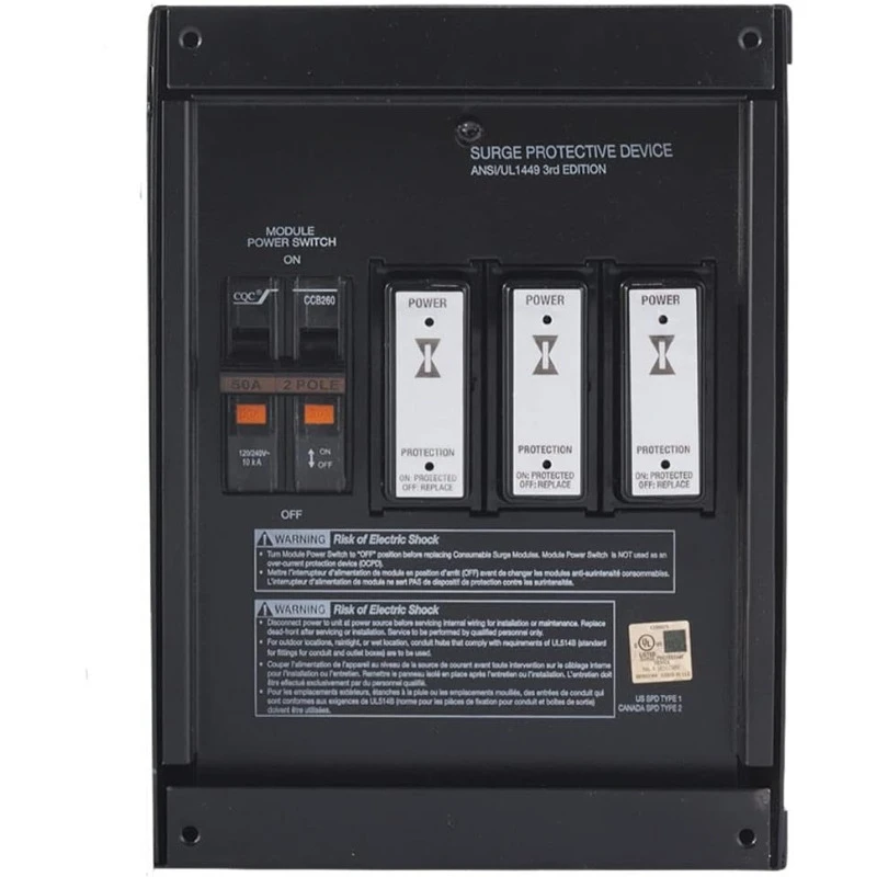 home.IG2240-IMSK Advanced Surge Protection with Easy Maintenance - Smart Guard IG2240-IMSK Whole Home Surge Protector, Black