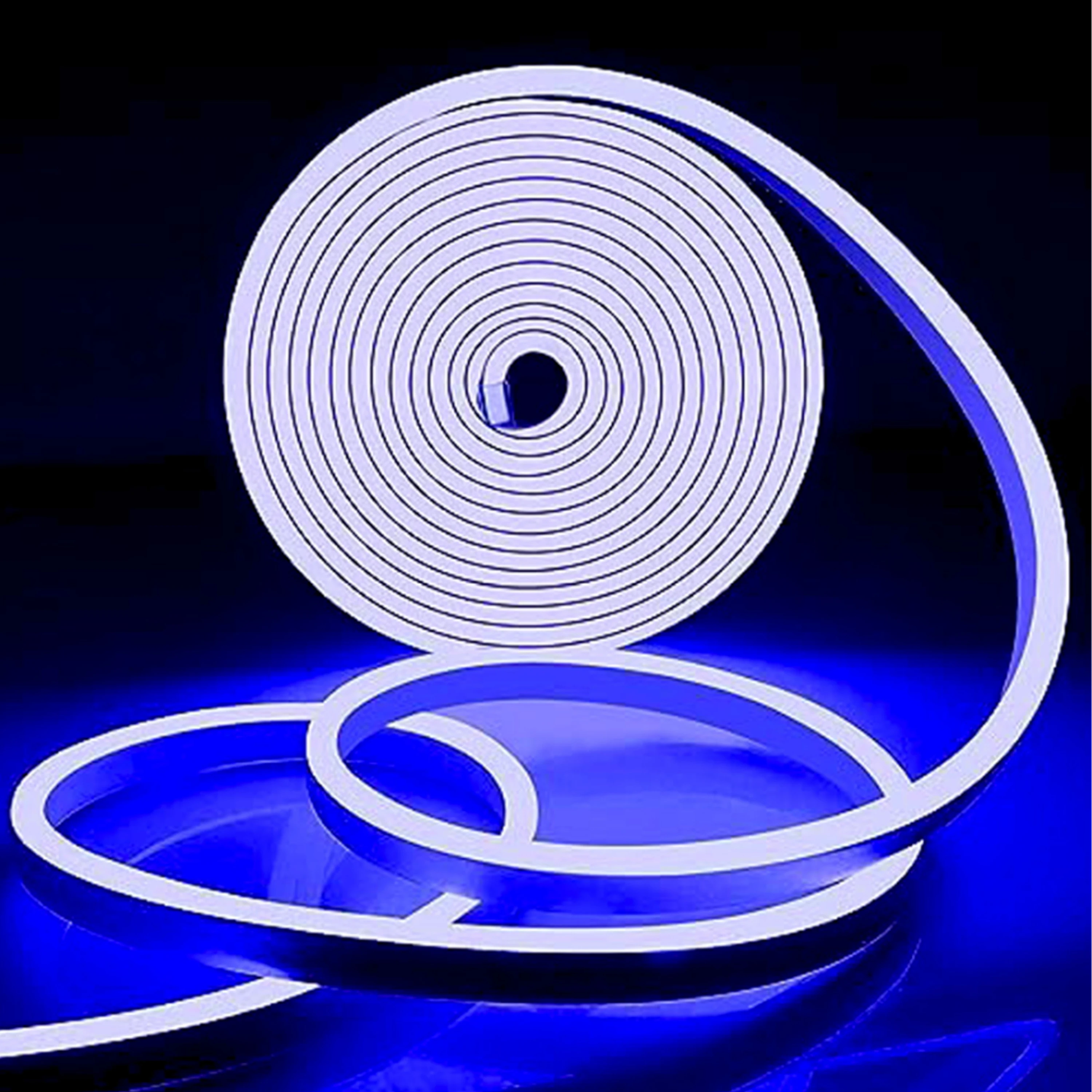 5m 12V LED Neon Strip Verlichting Outdoor Waterdichte Siliconen Neon Lamp Outdoor DIY teken Diode Tape Home Garden Decor Aquarium Licht