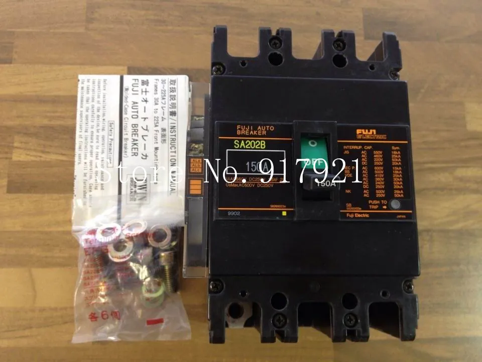 [ZOB] Japan Fuji Electric SA202B Fe 150A circuit breaker 2P150A genuine original