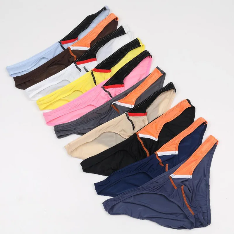 Celana Dalam Pria Celana Dalam Briefs Pakaian Dalam Celana Dalam Sutra Es Klasik Daya Tahan Tinggi Kualitas Ringan Pria