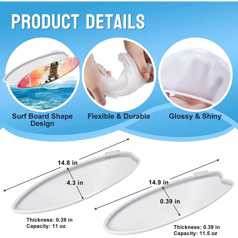 Surfboard Resin Tray Molds Sur - огляд і ціна Resin Ocean Wave Mold