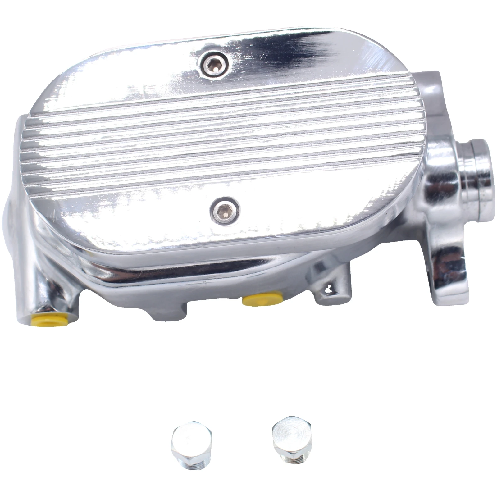 For GM Corvette Chrome Flat Brake Master Cylinder 1