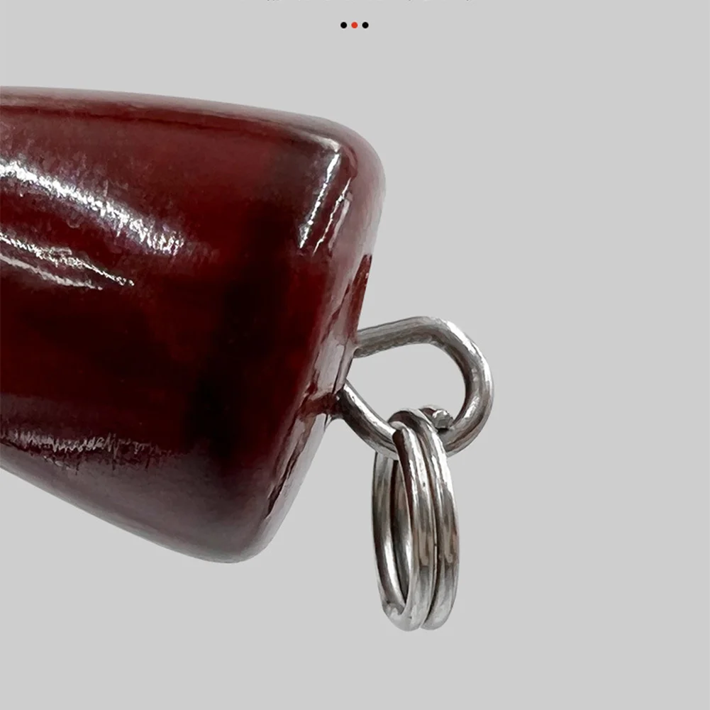 1-10 قطعة الفولاذ المقاوم للصدأ الحبار هوك الضابط مقبض خشبي خطاف الصيد الضابط المحمولة الحبار هوك تصحيح أداة معدات صيد الأسماك #5