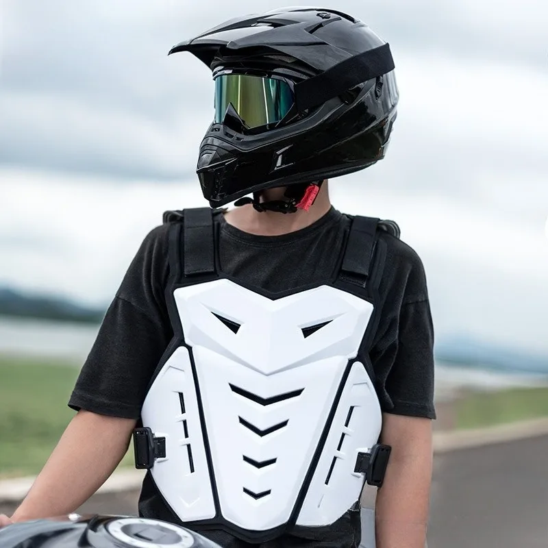 Motocross Moto Vest Back Chest Protector Motocross Body Armor Jacket Motorcycle Off-Road Dirt Bike Protective Gear 2025New view 2
