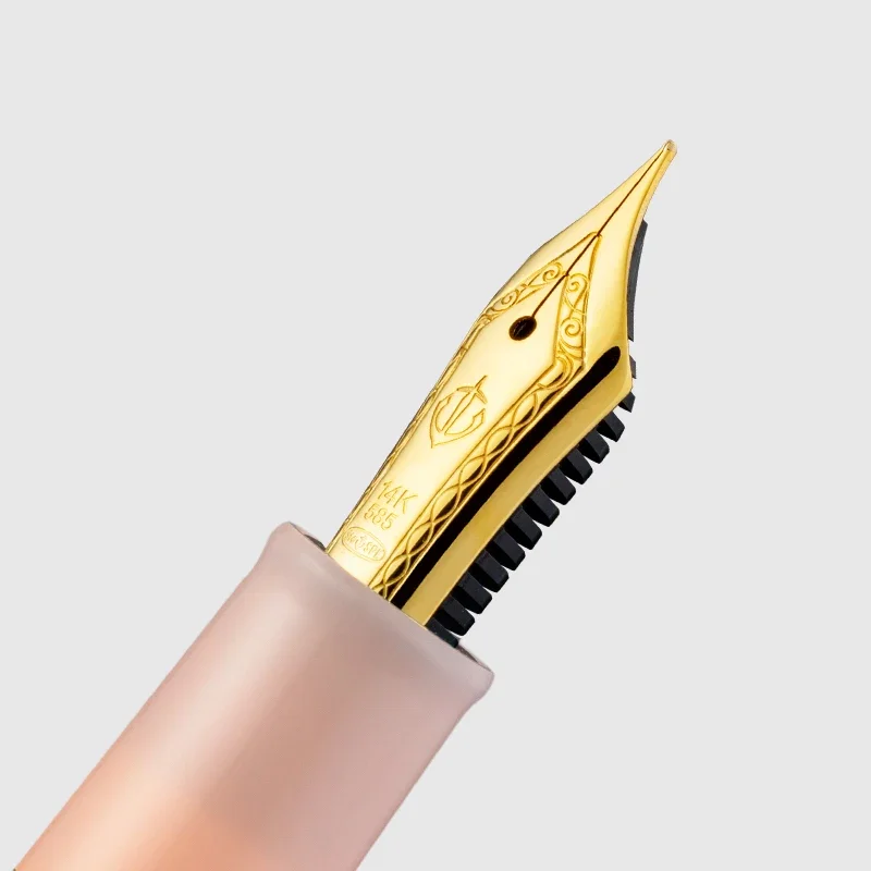 Limited Sailor Scribe Manyoji Fountain Pen 14K Gold Nib White Squirrel Cat Willow Smooth Business Signature Writing Gift Box Set
