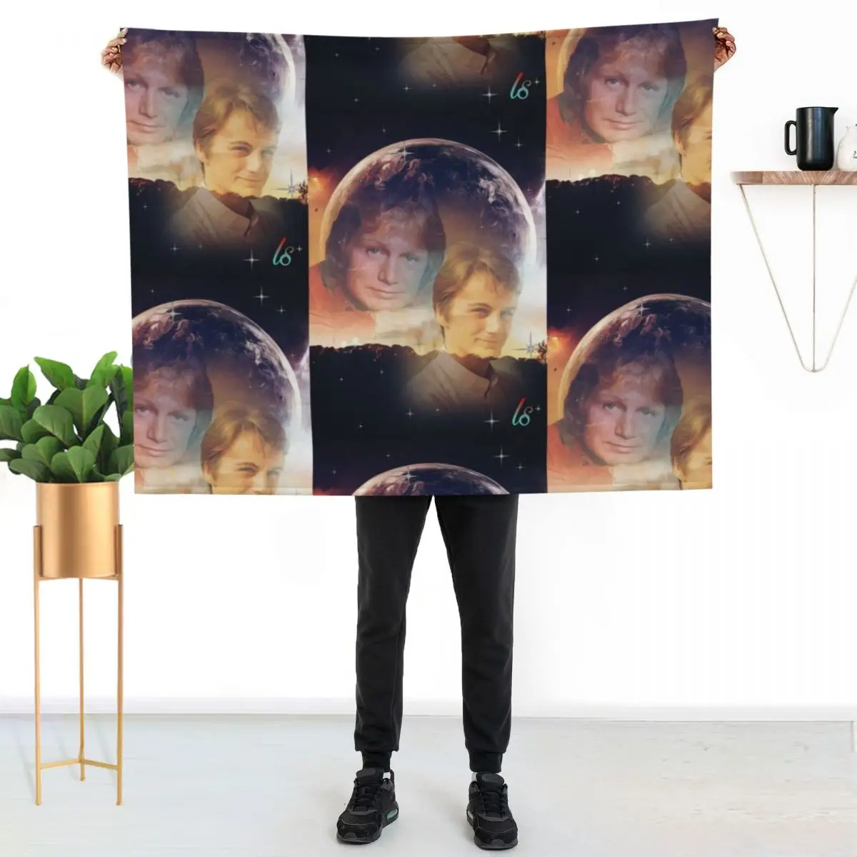 claude francois Throw Blanket Thermals For Travel Giant Sofa Travel Moving Thins Polar Blankets