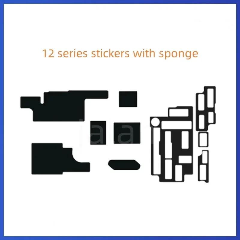 5set Mainboard Heating Sink Sticker with Sponge for 16 15 14 13 12 11 Pro Max Anti-Static Logic Board Dissipation Adhesive