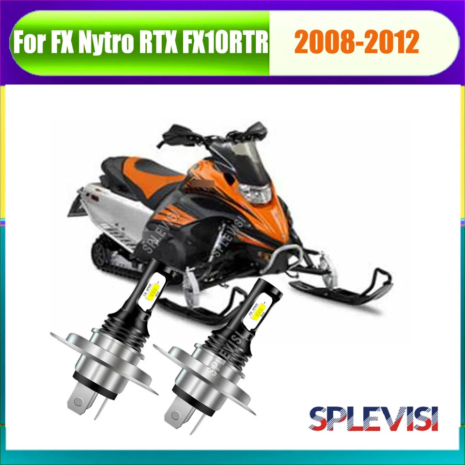 

H4 9003 LED Whtie Headlight -deliver 50,000+ hours of peak performance For Yamaha FX Nytro RTX FX10RTR 2008 2009 2010 2011 2012