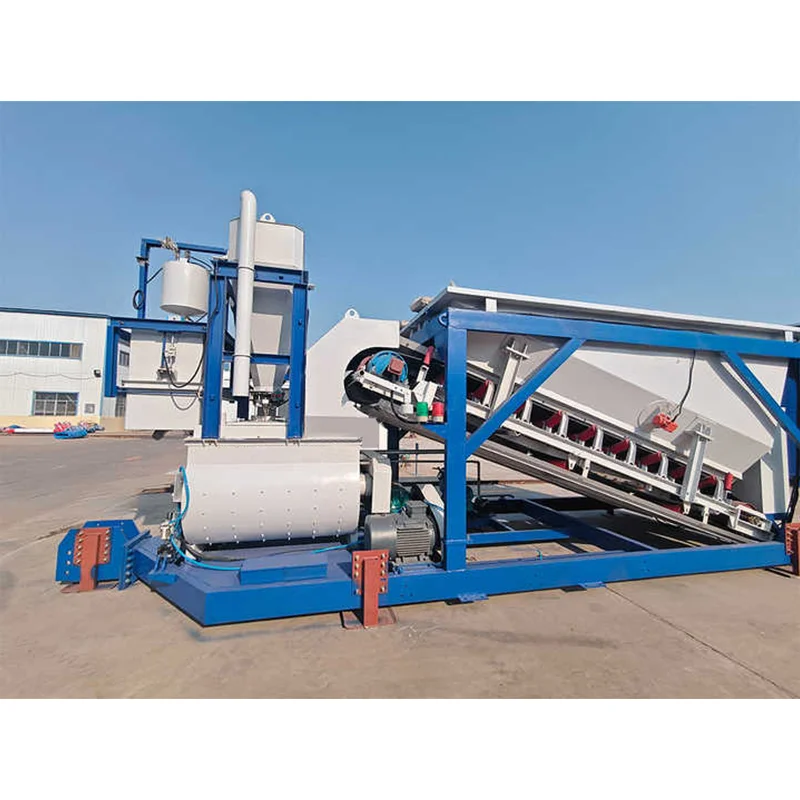 Mini mélangeur humide pour plantes à dosage en béton RMC, approvisionnement d'usine