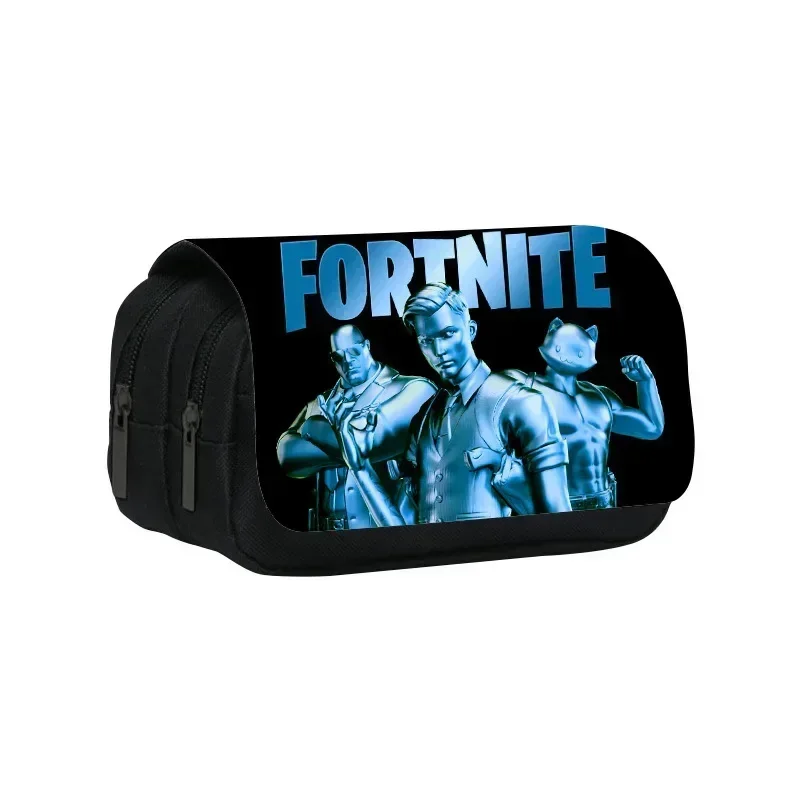 Fortnite Cosplay Pencil Case Large Capacity Stationery Box Students School Pen Pouch Bags Kids Gifts Toys Bags