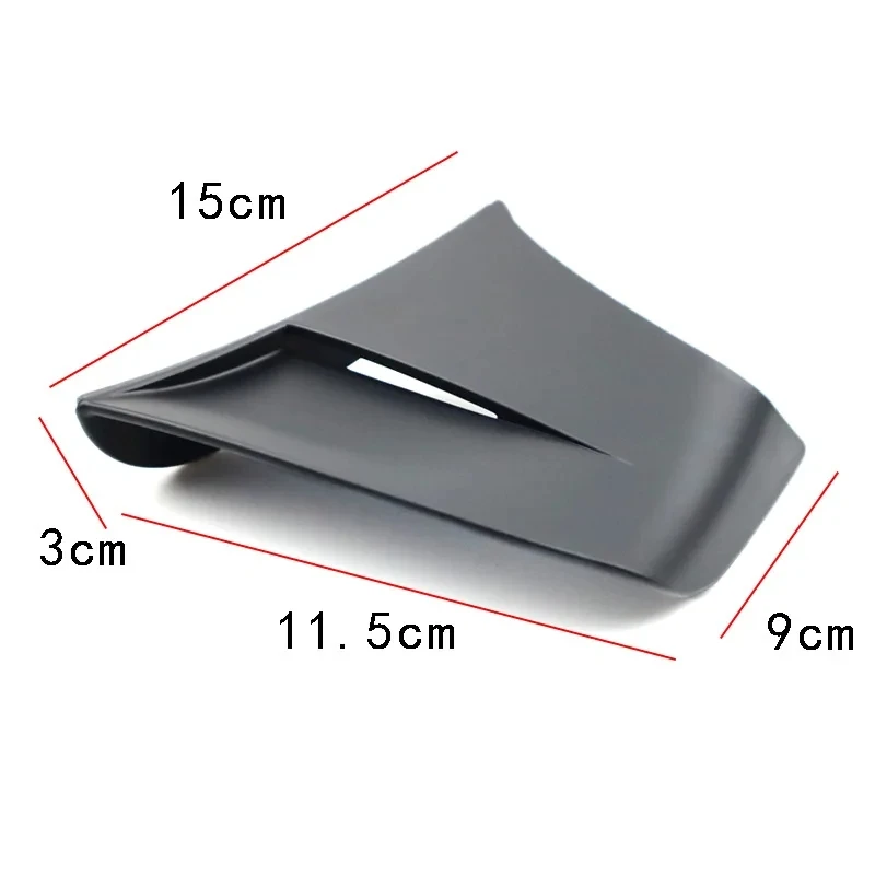Universal Motorcycle Winglet Aerodynamic Spoiler Wing Kit with Adhesive Motorcycle Decoration Sticker For Yamaha R3/R25 CFMOTO