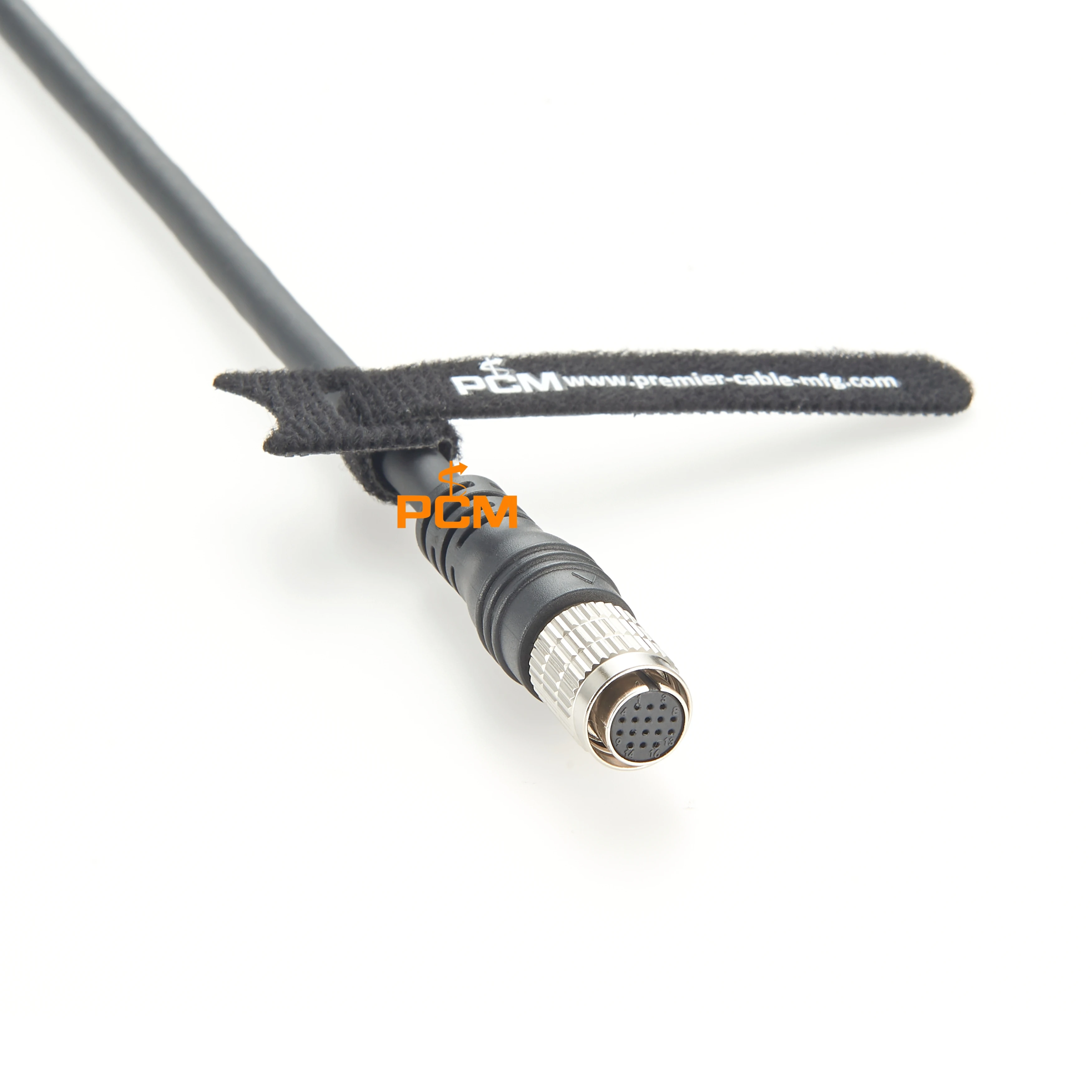 Hirose 16-poliger HR25-9TP-16S Rundsteckverbinder zu HPCN 14-poligem Steckerkabel Industrielles Bildverarbeitungssystem Keyence CCD-Sensor – Detail 2