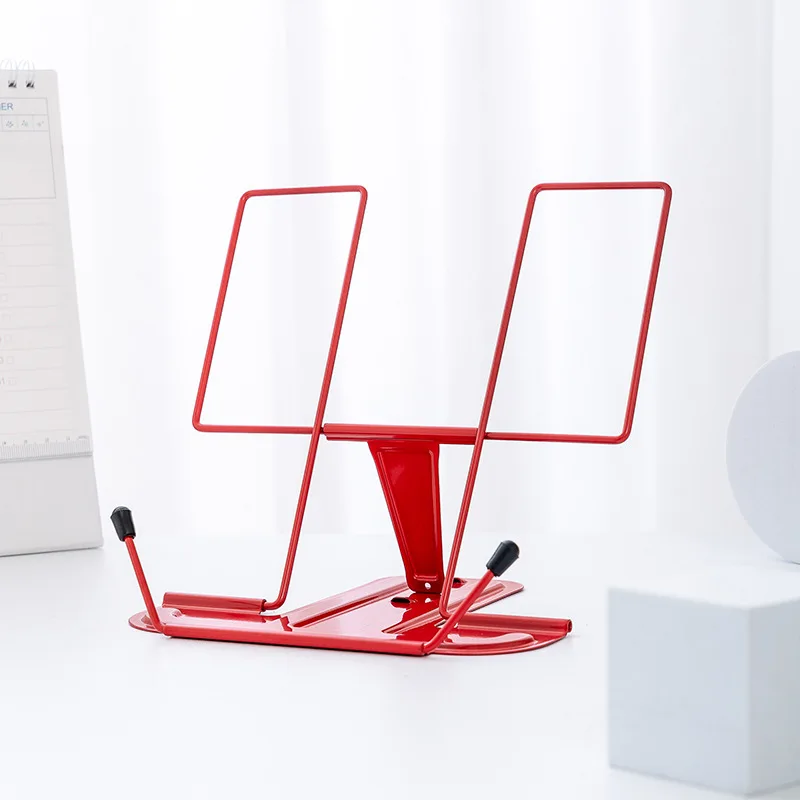 Imagem -06 - Suporte de Cookbook Portátil Ajustável Reading Rest Suporte de Cookbook Suporte de Telefone Celular Cookbook Textbook Tablet Holder