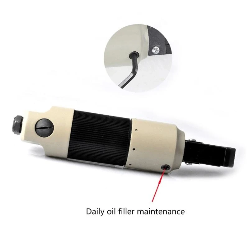 

Длинный пневматический перфоратор из цинкового сплава, штамповочная и складная машина, пневматический штамповочный пресс, прочный 24,5 см/9,65 дюйма