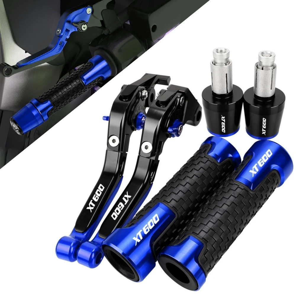 

FOR YAMAHA XT600 XT600E TENERE XT600 E/ZE xt 600 Motorcycle Accessories Extendable Brake Clutch Levers Handlebar Grips Ends