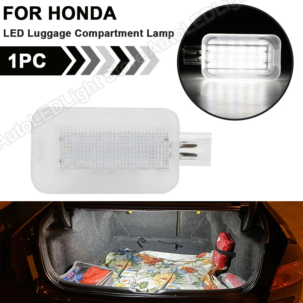 For Honda Civic 3D 4D 5D Accord Fit/Jazz Insight Acura ILX TSX RSX TL TLX Interior Light Trunk Boot LED Luggage Compartment Lamp