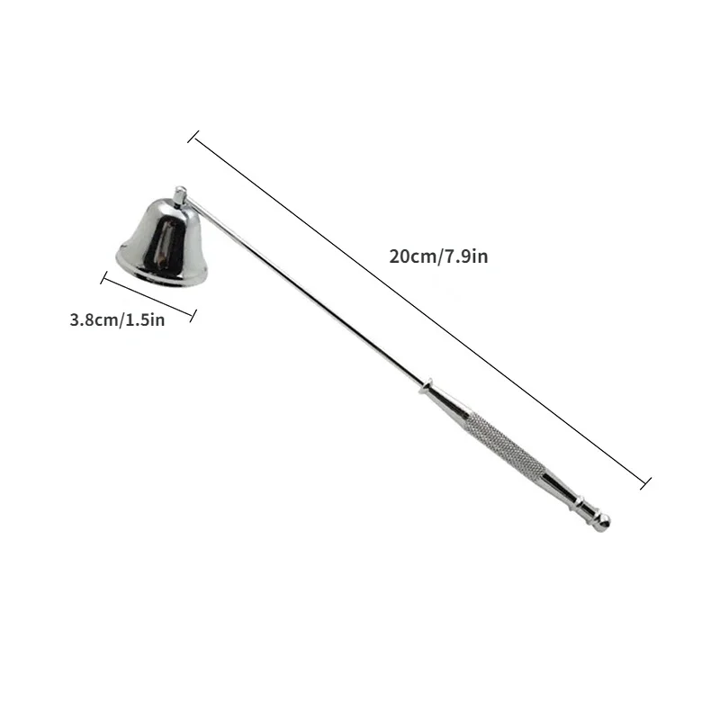 1Pc Candle Accessory Set Candle Extinguisher Stainless Cutter Trimmer Candle Trimmer Tool Home Decor for Party Wedding