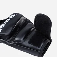 Professional Boxing Training Gloves Half Finger Leather Cushion for Adult Sanda Boxing UFC Training Sandbag Knuckles 4