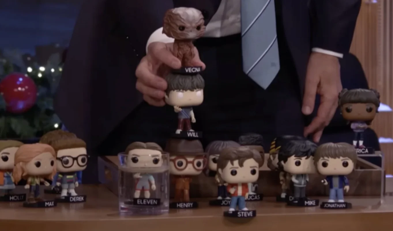 En Stock Funko Pop Television Strangers Eddie (Con Guitarra) # 1462 Figuras de Acción de Vinilo, Muñecos, Juguetes, Regalo para Niños