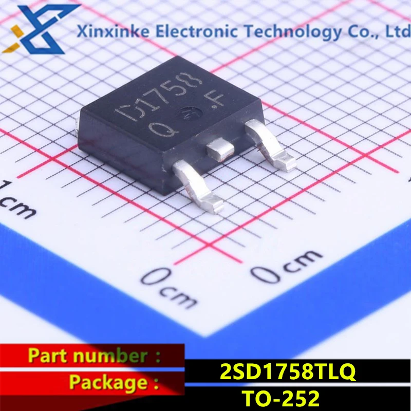 Триод 2SD1758TLQ D1758 2SD1760TLQ D1760 TO-252, 5 шт.