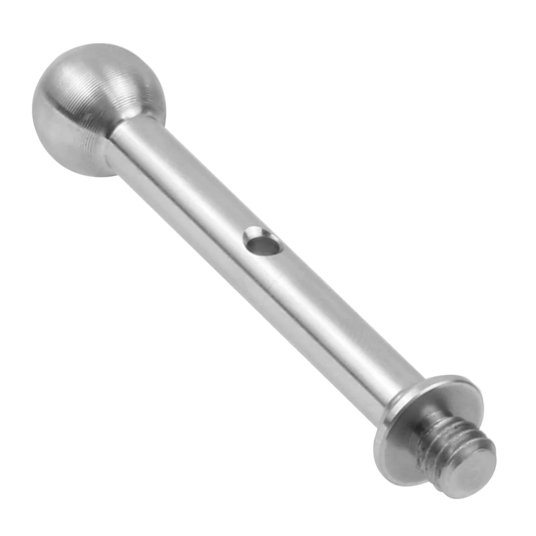Edelstahl 12mm Doppelkopf Kugel bolzen 1/4 "Gewinde für Monitor klemme Hotshoe Kamera halterung Magic Arm Verlängerung stange – Detail 6