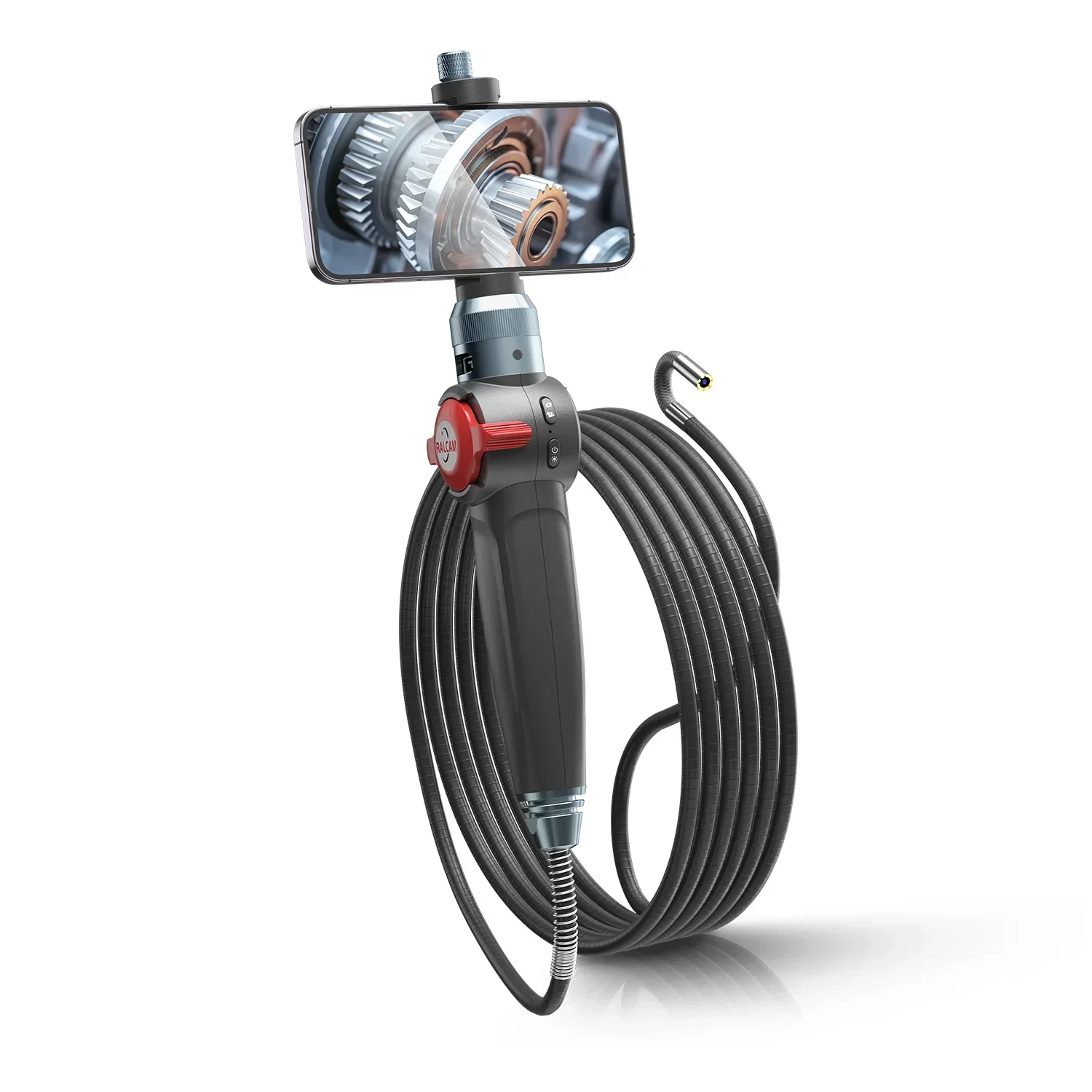 Ralcam Hot Sell Wholesale Android IOS 6.2mm 2 Way 180 Degree 1MP Steering Borescope Usb Endoscope OEM Vehicle Detection