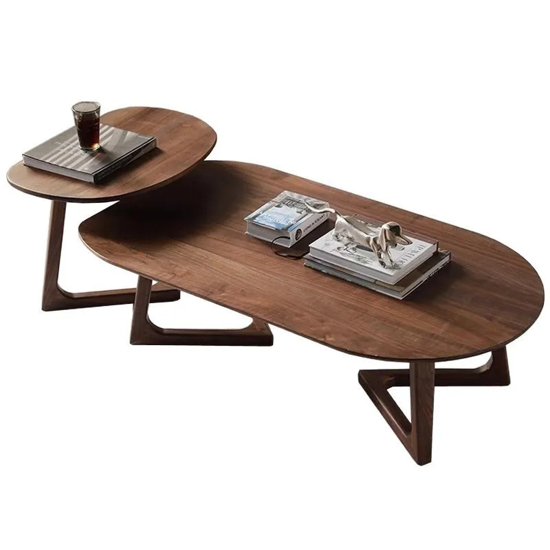 

Designer solid wood coffee table