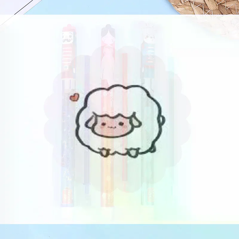 

Мультяшные стираемые гелевые ручки, рождественское издание, ручки с ластиком для студентов, ручка для письма, канцелярские принадлежности, подарок на день рождения, Новый год