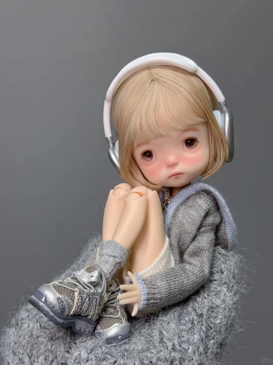 

New sd bjd DOLL 1/6 xiaop Qbaby bao Diandian Huhu big fish body blythe ob11 ACGN anime resin bodymold DIY toy