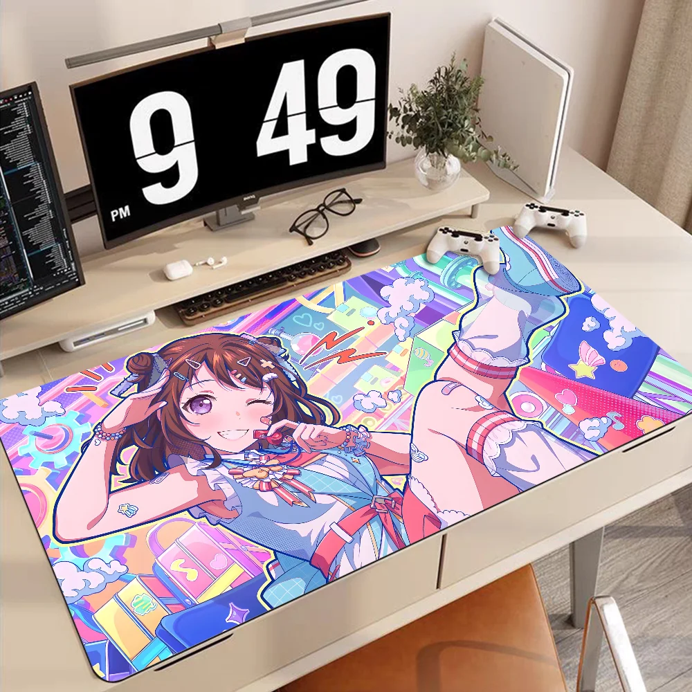 Girls Band Cry Nina Momoka Subaru Tomo Rubber XXL PC Gaming Mouse Pad Gamer Desk Mats Keyboard Pad Mause Pad Muismat Desktop Mat