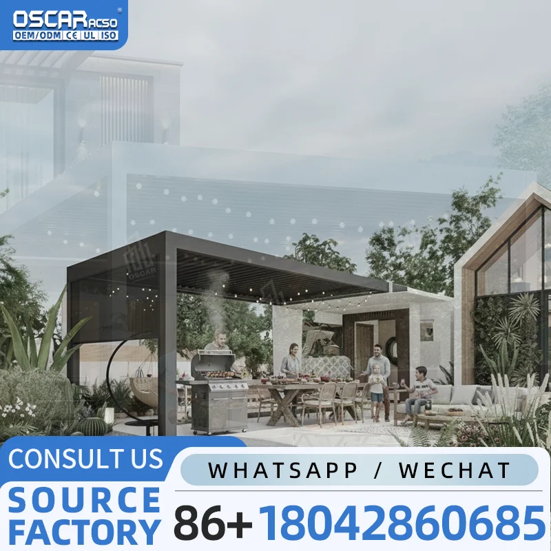 Hot Selling 3X3 Aluminum Frame Sun Shade Aluminum Pergola Gazebo for Outdoor Patio Backyard Garden pergola