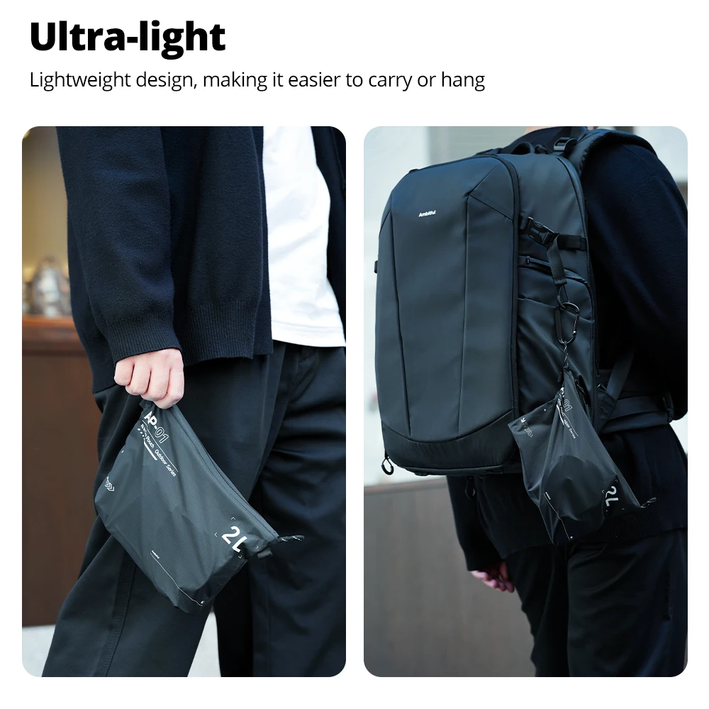AMBITFUL 0.8/2/5/13L Waterproof Pouch AP01 Large Capactiy Multi-purpose Carrying Bag For Camera Flash Speedlit Minitor DSLR image 3