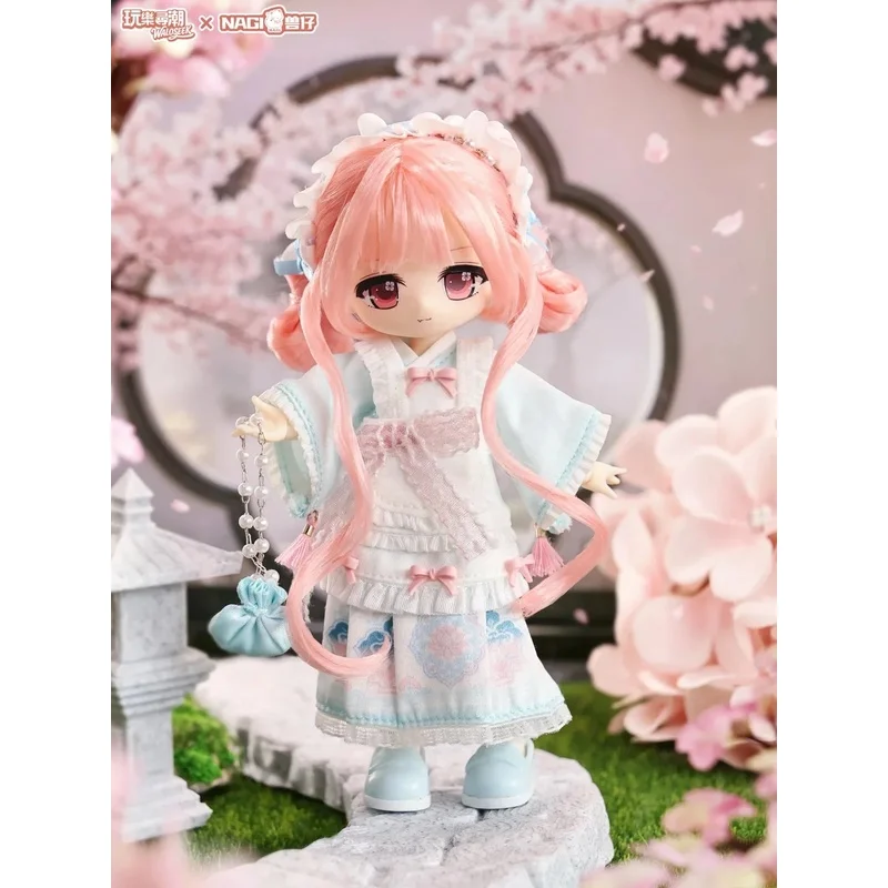 Action Anime Figure Model Gift Nagi V7 Visits Fairy Tale Town Series 1/12 MJD Dolls Hair  Blind Box Mystery Box
